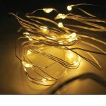 Σετ 20 θερμά λευκά λαμπάκια LED μπαταρίας [00001485] - 6 τεμ.