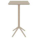 SKY TAUPE BAR 60Χ60Χ108εκ.ΠΤΥΣ/ΝΟ ΤΡΑΠ. ΠΟΛ/ΝΙΟΥ