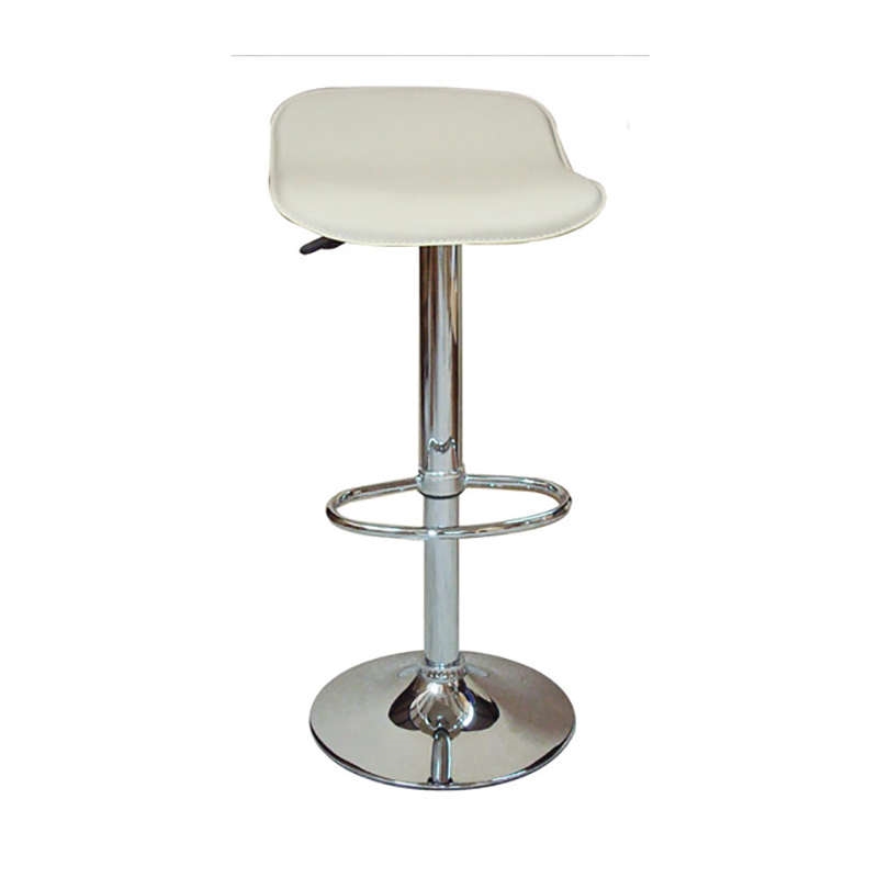 0005517 BAR3 WHITE PVC(Σ2)ΣΚΑΜΠΟ ΜΕ ΑΜΟΡΤΙΣΕΡ 38X38X85εκ. - Image 1