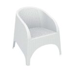 ARUBA WHITE ΠΟΛΥΘΡΟΝΑ ΠΟΛ/ΝΙΟΥ 74X75X80εκ.