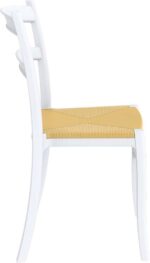 TIFFANY S WHITE ΚΑΡΕΚΛΑ ΠΟΛ/ΝΙΟΥ 45Χ51Χ85εκ. - Image 3