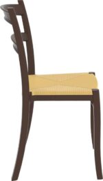 TIFFANY S DARK BROWN ΚΑΡΕΚΛΑ ΠΟΛ/ΝΙΟΥ 45Χ51Χ85εκ. - Image 3
