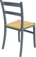 TIFFANY S DARK GREY ΚΑΡΕΚΛΑ ΠΟΛ/ΝΙΟΥ 45Χ51Χ85εκ. - Image 2