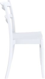 TIFFANY WHITE ΚΑΡΕΚΛΑ ΠΟΛ/ΝΙΟΥ 45Χ51Χ85εκ. - Image 3