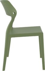 SNOW OLIVE GREEN ΚΑΡΕΚΛΑ ΠΟΛ/ΝΙΟΥ 52X56X83εκ. - Image 3