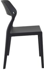 SNOW BLACK ΚΑΡΕΚΛΑ ΠΟΛ/ΝΙΟΥ 52X56X83εκ. - Image 3