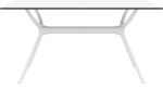 AIR ΤΡΑΠΕΖΙ 140Χ80Χ74εκ. WHITE LAMINATE 12mm - Image 2