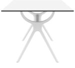 AIR ΤΡΑΠΕΖΙ 180Χ90Χ74εκ. WHITE LAMINATE 12mm - Image 2
