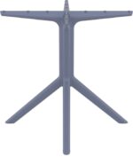 SKY DARK GREY ΒΑΣΗ 80X80X73εκ. ΠΟΛ/ΝΙΟΥ - Image 3