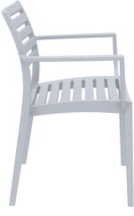 ARTEMIS SILVER GREY ΠΟΛΥΘΡΟΝΑ ΠΟΛ/ΝΙΟΥ 58X58X83.5εκ. - Image 3