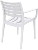 ARTEMIS WHITE ΠΟΛΥΘΡΟΝΑ ΠΟΛ/ΝΙΟΥ 58X58X83.5εκ. - Image 2