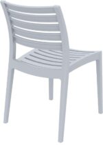 ARES ΚΑΡΕΚΛΑ SILVER GREY ΠΟΛ/ΝΙΟΥ 48Χ58Χ83.7εκ. - Image 2