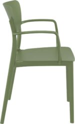 LISA OLIVE GREEN ΠΟΛΥΘΡΟΝΑ ΠΟΛ/ΝΙΟΥ 54X53X82εκ. - Image 3