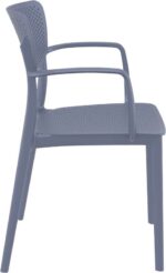 LOFT DARK GREY ΠΟΛΥΘΡΟΝΑ ΠΟΛ/ΝΙΟΥ 54X53X82εκ. - Image 3