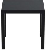 ARES ΤΡΑΠΕΖΙ 80Χ80Χ75εκ. BLACK ΠΟΛ/ΝΙΟΥ - Image 2