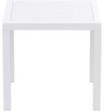 ARES ΤΡΑΠΕΖΙ 80Χ80Χ75εκ. WHITE ΠΟΛ/ΝΙΟΥ - Image 2