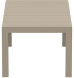 VEGAS TAUPE 100X180/220Χ75εκ. ΕΠΕΚΤ.ΤΡΑΠΕΖΙ ΠΟΛ/ΝΙΟΥ - Image 2