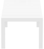 VEGAS WHITE 100X260/300Χ75εκ. ΕΠΕΚΤ.ΤΡΑΠΕΖΙ ΠΟΛ/ΝΙΟΥ - Image 2