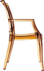 ARTHUR AMBER TRANSP. ΠΟΛΥΘΡΟΝΑ 56X60X91εκ. - Image 3