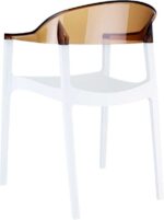 CARMEN WHITE/AMBER(Σ4)ΠΟΛΥΘΡΟΝΑ 49X53X79εκ. - Image 2
