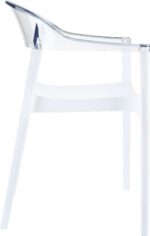 CARMEN WHITE/CLEAR(Σ4)ΠΟΛΥΘΡΟΝΑ 49X53X79εκ. - Image 3