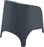 ARUBA DARK GREY ΠΟΛΥΘΡΟΝΑ ΠΟΛ/ΝΙΟΥ 74X75X80εκ. - Image 3