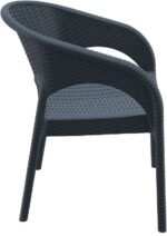 PANAMA DARK GREY ΠΟΛΥΘΡΟΝΑ ΠΟΛ/ΝΙΟΥ 58X64X80εκ. - Image 2