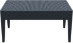 MIAMI DARK GREY ΤΡΑΠΕΖΙ 92Χ53Χ45εκ. ΠΟΛ/ΝΙΟΥ - Image 2