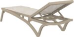 PACIFIC ΞΑΠΛΩΣΤΡΑ TAUPE/TAUPE ΠΟΛ/ΝΙΟΥ 193X68X35εκ. - Image 3