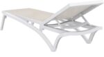 PACIFIC ΞΑΠΛΩΣΤΡΑ WHITE/TAUPE ΠΟΛ/ΝΙΟΥ 193X68X35εκ. - Image 3