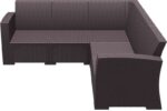 MONACO BROWN ΓΩΝΙΑ ΠΟΛ/ΝΙΟΥ 207Χ207Χ79εκ. - Image 2