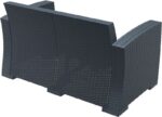 MONACO DARK GREY 2ΘΕΣΙΟΣ ΚΑΝΑΠΕΣ ΠΟΛ/ΝΙΟΥ 140X79X79εκ. - Image 3