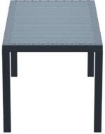 ORLANDO 140Χ80Χ75εκ. DARK GREY ΤΡΑΠΕΖΙ ΠΟΛ/ΝΙΟΥ - Image 3