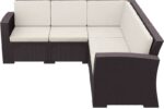 MONACO BROWN ΓΩΝΙΑ ΜΕ ΜΑΞΙΛΑΡΙ ΠΟΛ/ΝΙΟΥ 207X207X79εκ. - Image 2