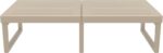 MYKONOS ΤΡΑΠΕΖΙ TAUPE 130X65X33εκ. ΠΟΛ/ΝΙΟΥ - Image 2
