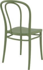 VICTOR OLIVE GREEN(Σ14)ΚΑΡΕΚΛΑ ΠΟΛ/ΝΙΟΥ 45Χ52Χ85εκ. - Image 2