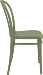 VICTOR OLIVE GREEN(Σ14)ΚΑΡΕΚΛΑ ΠΟΛ/ΝΙΟΥ 45Χ52Χ85εκ. - Image 3