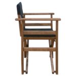 TORINO ΚΑΡΥΔΙ ΣΚΗΝΟΘΕΤΗ ΜΕ ΜΑΥΡΟ ΥΦΑΣΜΑ 59.5X53X45.5-86.5εκ. - Image 2