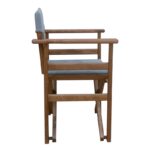 TORINO ΚΑΡΥΔΙ ΣΚΗΝΟΘΕΤΗ ΜΕ ΓΚΡΙ ΥΦΑΣΜΑ 59.5X53X45.5-86.5εκ. - Image 2