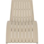 SLIM ΞΑΠΛΩΣΤΡΑ TAUPE ΠΟΛ/ΝΙΟΥ 180X72X70εκ. - Image 3