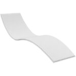 SLIM ΣΤΡΩΜΑ POLYESTER 3εκ.WHITE 204X62X3εκ.