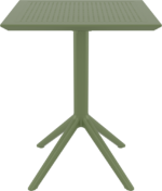 SKY OLIVE GREEN 60Χ60X74εκ. ΤΡΑΠΕΖΙ ΠΤΥΣ/ΝΟ ΠΟΛ/ΝΙΟΥ