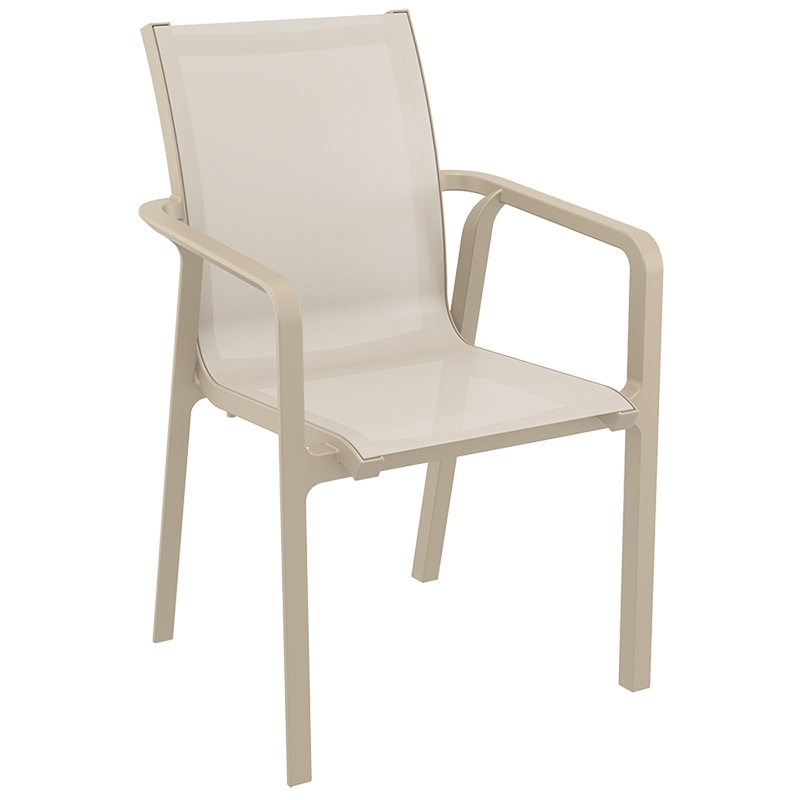 0008156 PACIFIC ΠΟΛΥΘΡΟΝΑ TAUPE/TAUPE ΠΟΛ/ΝΙΟΥ 57X62X90εκ. - Image 1