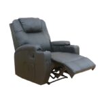 VERA MASSAGE ΠΟΛΥΘΡΟΝΑ ΜΑΥΡΟ PU 85Χ93Χ104εκ. - Image 2
