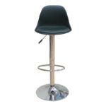 Σκαμπό Μπάρ 2τμχ Bar92 Black Pu/Pp 37x33x102εκ. - Image 2