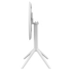 SKY WHITE Φ60X74εκ. ΤΡΑΠΕΖΙ ΠΤΥΣ/ΝΟ ΠΟΛ/ΝΙΟΥ - Image 2