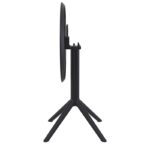 SKY BLACK Φ60X74εκ. ΤΡΑΠΕΖΙ ΠΤΥΣ/ΝΟ ΠΟΛ/ΝΙΟΥ - Image 2
