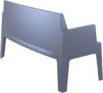 BOX DARK GREY KANAΠEΣ ΠΟΛ/ΝΙΟΥ 138Χ62Χ80εκ. - Image 2