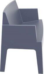 BOX DARK GREY KANAΠEΣ ΠΟΛ/ΝΙΟΥ 138Χ62Χ80εκ. - Image 3