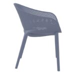 SKY PRO DARK GREY ΠΟΛΥΘΡΟΝΑ ΠΟΛ/ΝΙΟΥ 54X60X81εκ. - Image 3